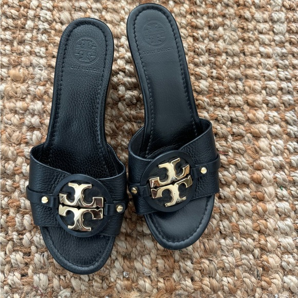 Tory Burch Shoes - Tory Burch Platform Wedge Slides